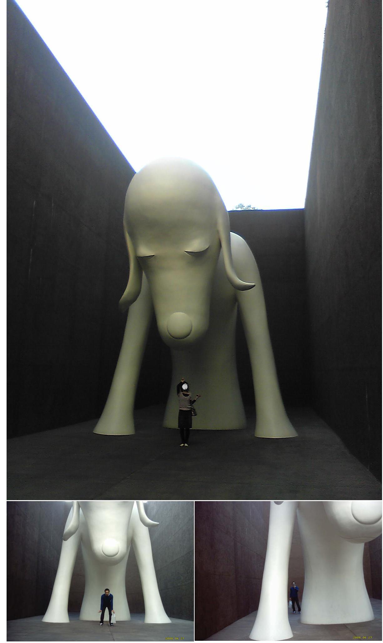 青森県立美術館へ行きました