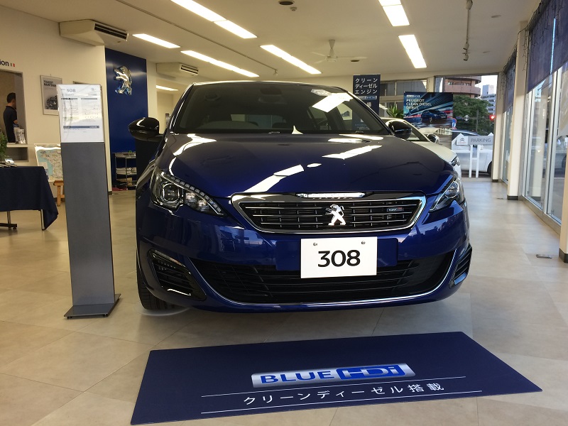 BlueHDi ディーゼルデビューフェア開催中です。