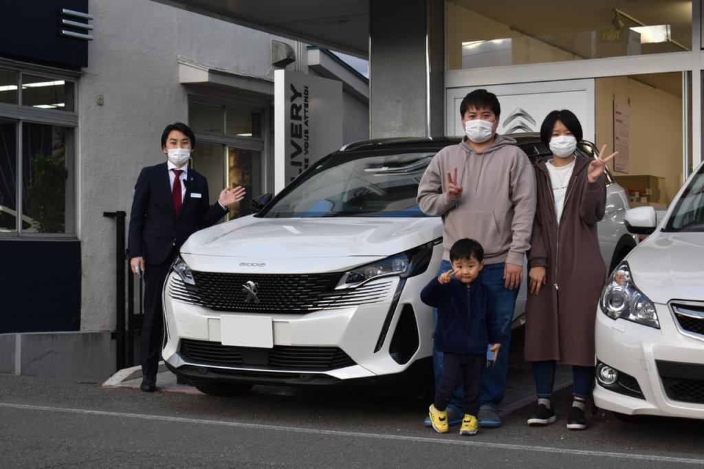 F様5008ご納車