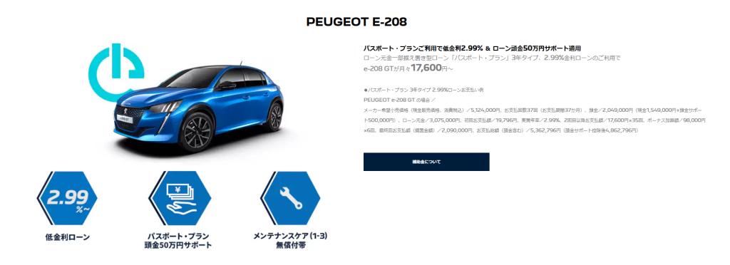 プジョーe-208・e-2008