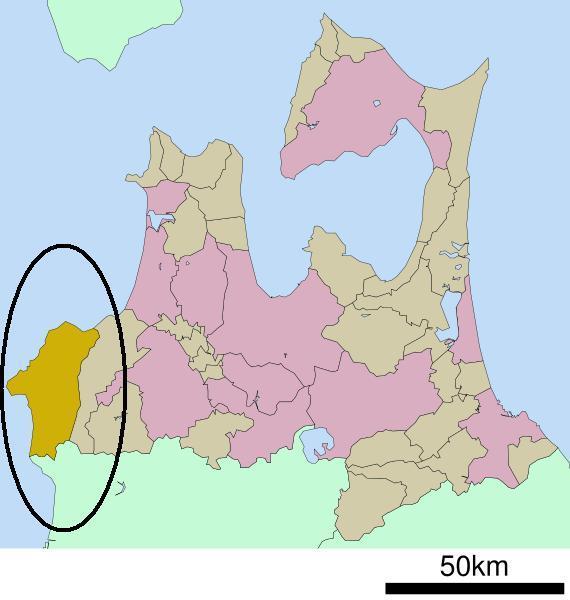 岩手県＜青森県