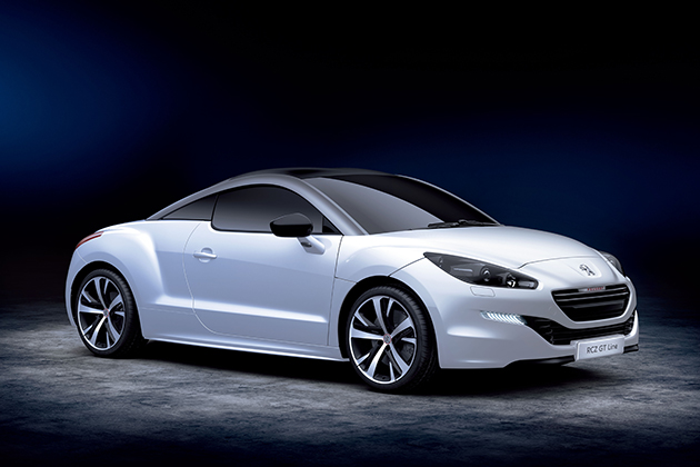 今週末は「RCZ GT line」を見に来てください。