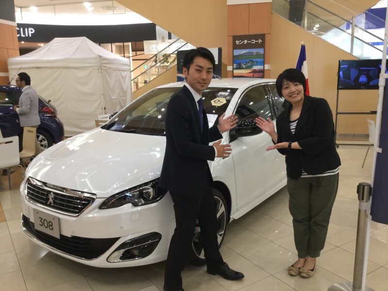 イオンモール盛岡南プジョー展示会開催中です。