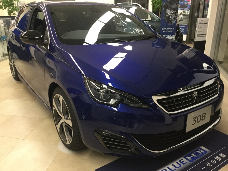 308GT BlueHDi試乗できるようになります。