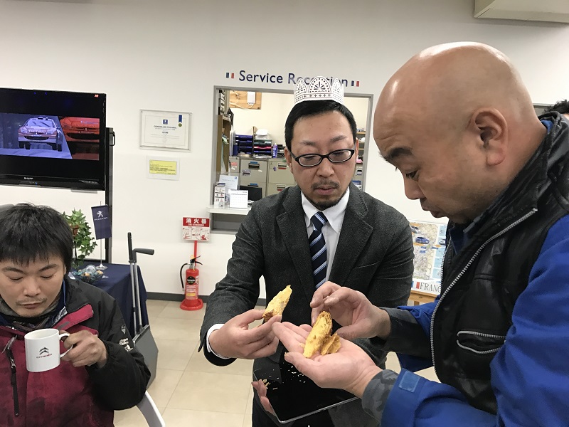 ガレット・デ・ロワの楽しみ方inPEUGEOT盛岡