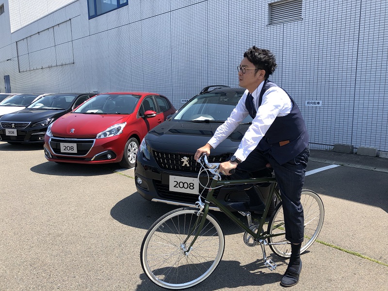 きのうからここにおります