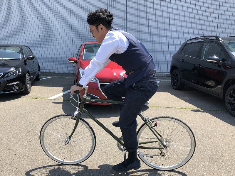 きのうからここにおります